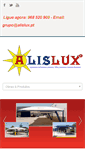 Mobile Screenshot of alislux.pt